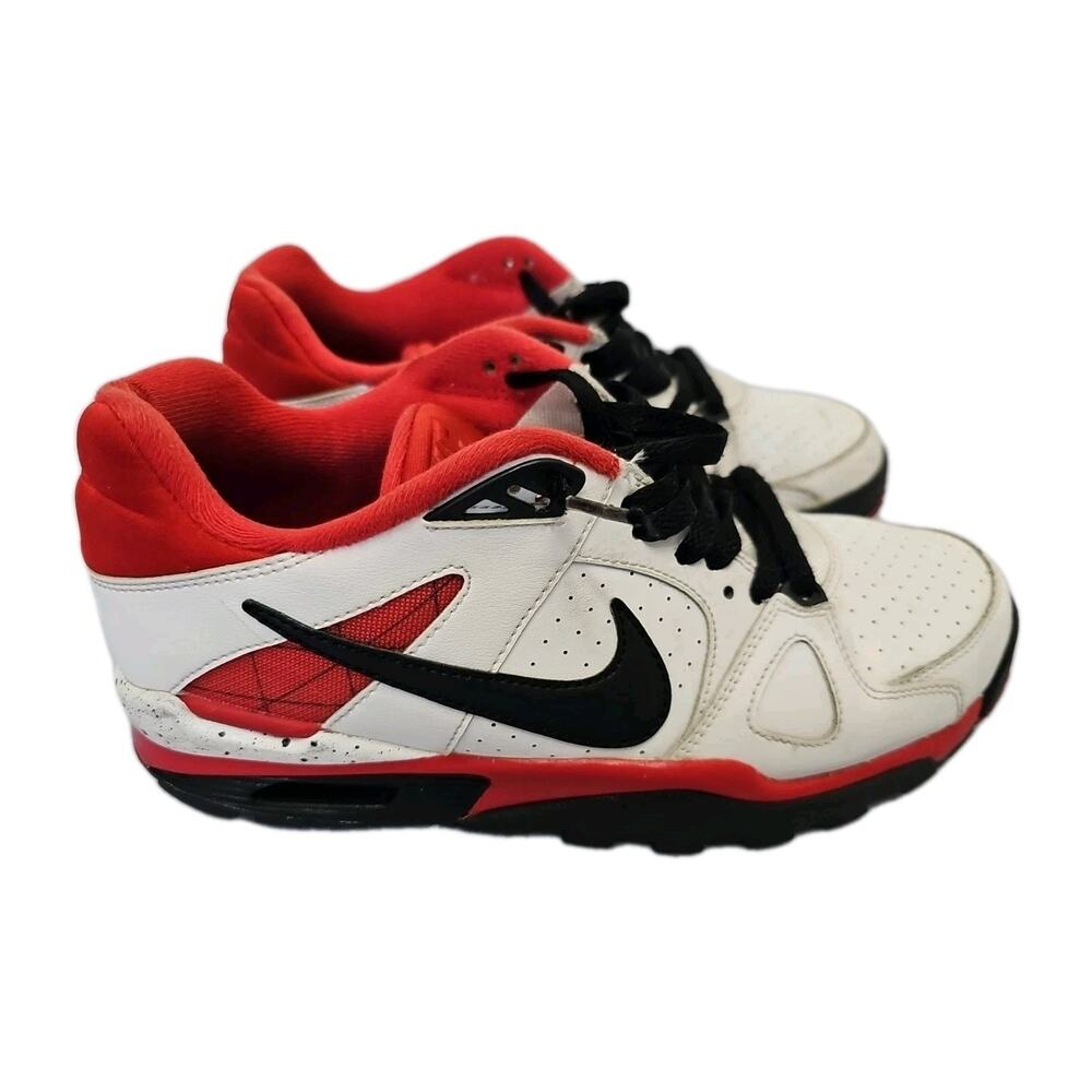 VINTAGE Nike Air Trainer Classic Bo Jackson Fire Red Shoes Mens Size 8 Sneakers